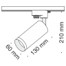 Трековый светильник MAYTONI FOCUS TR004-1-GU10-MG